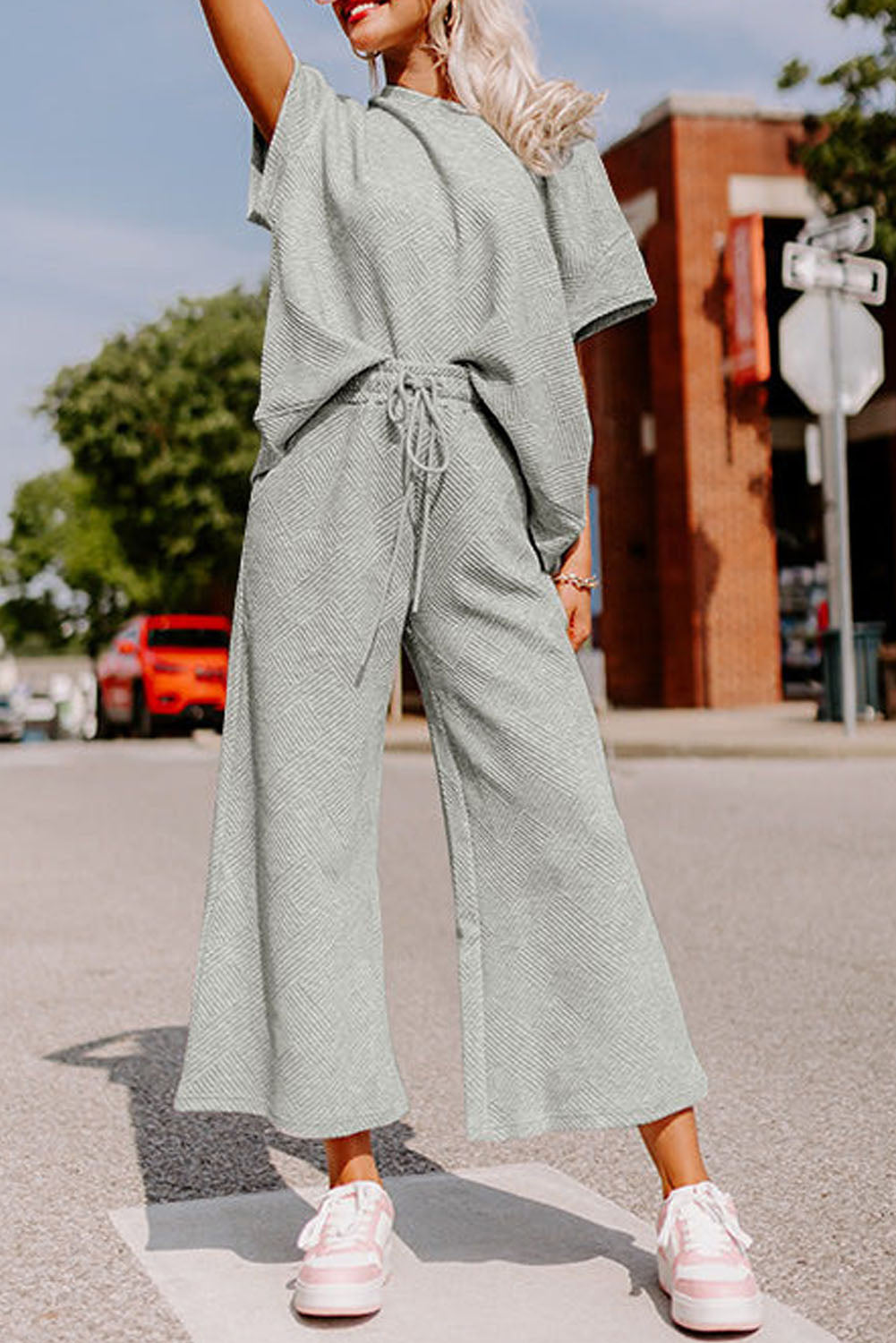Textured Lounge Set