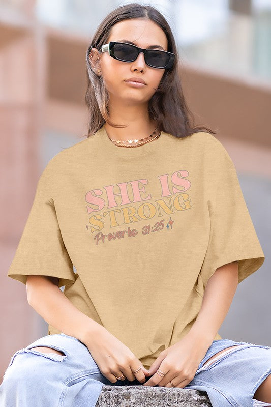 She is Strong Vintage Tee