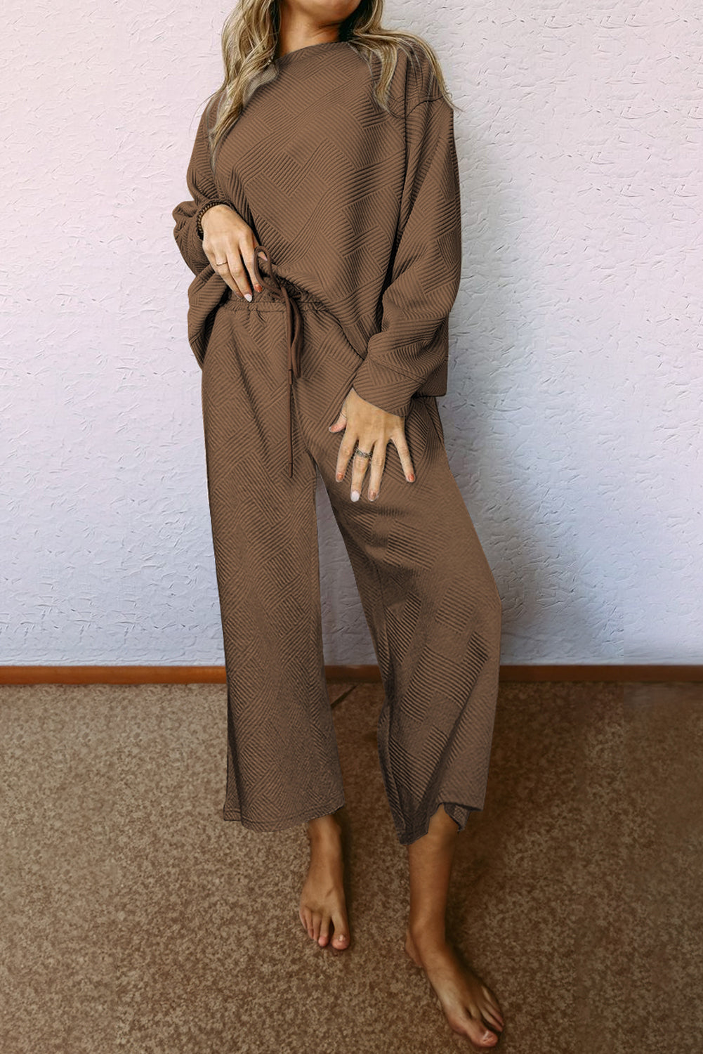 Textured Lounge Set
