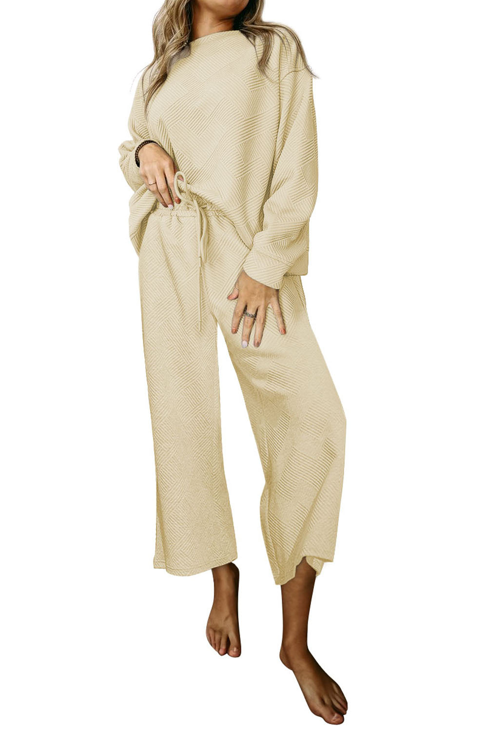Textured Lounge Set