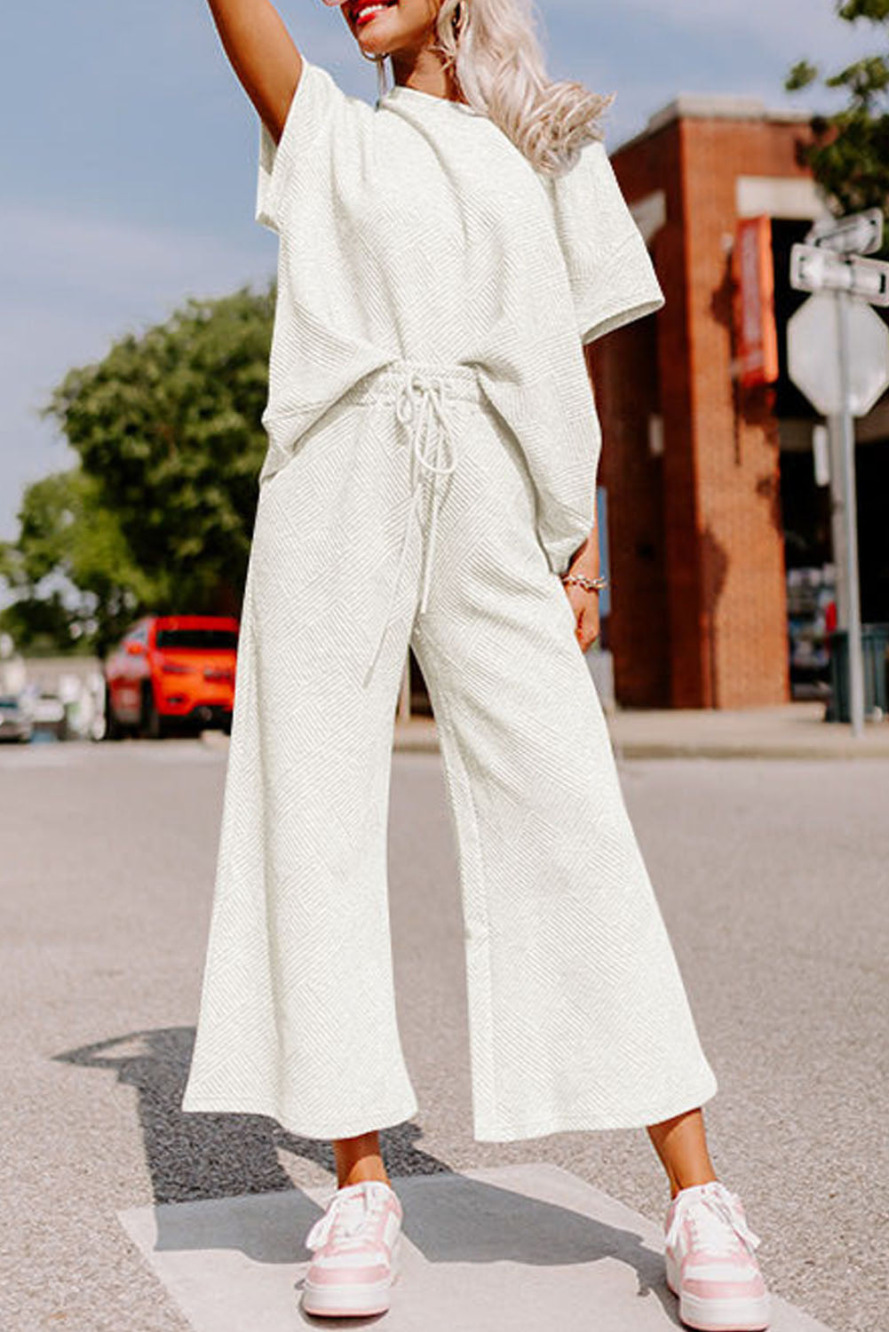 Textured Lounge Set