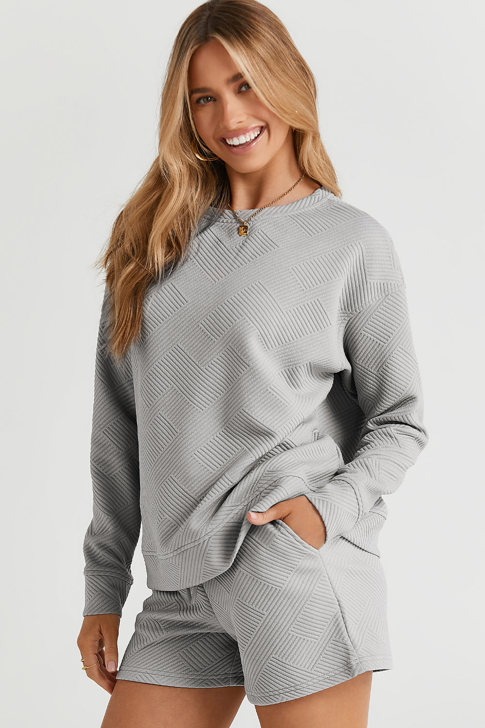 Textured Lounge Set
