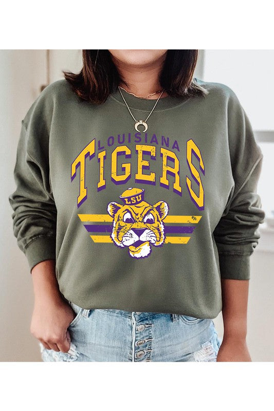 LSU Retro Tigers Sweatshirt