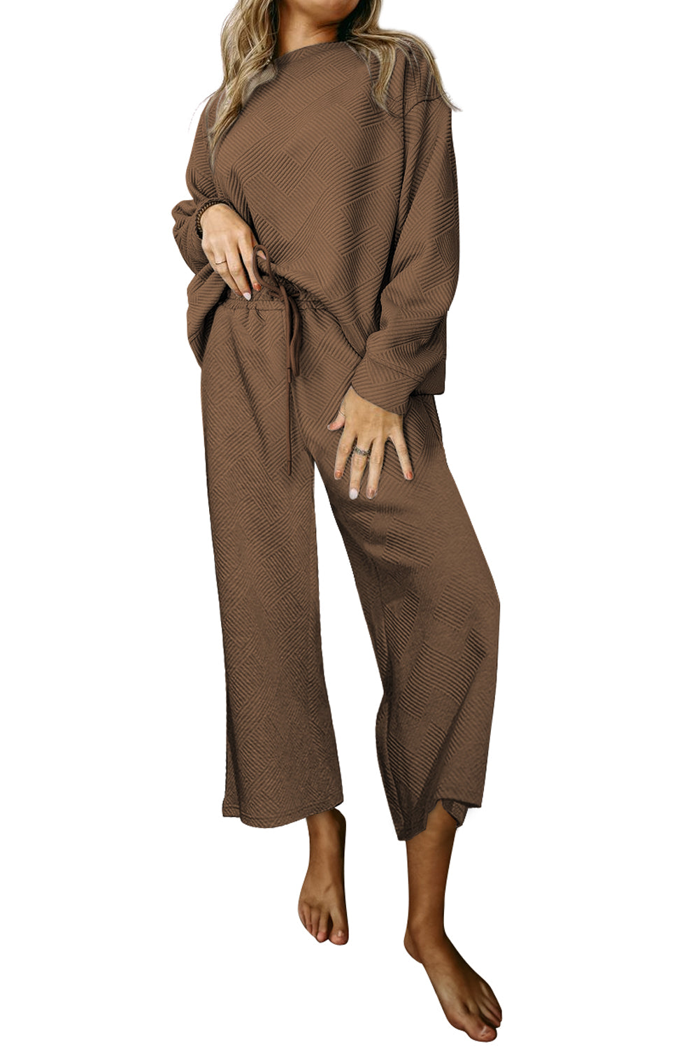 Textured Lounge Set