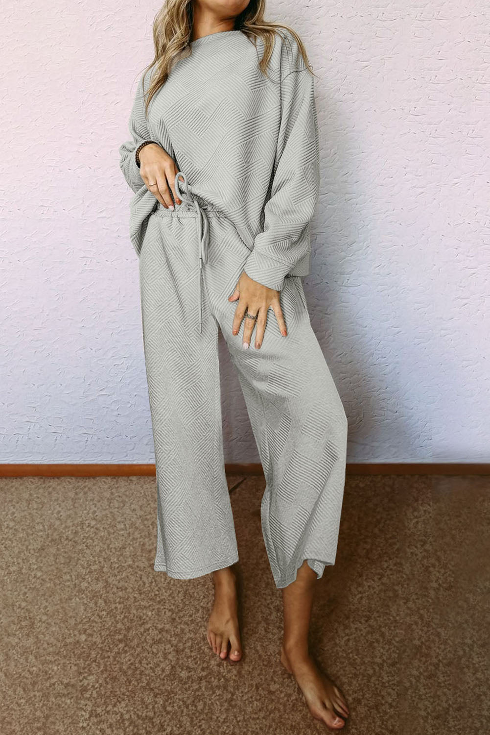 Textured Lounge Set