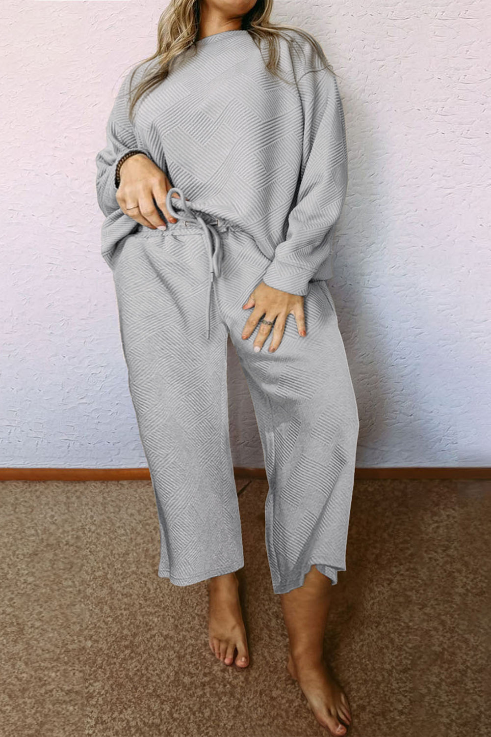Textured Lounge Set