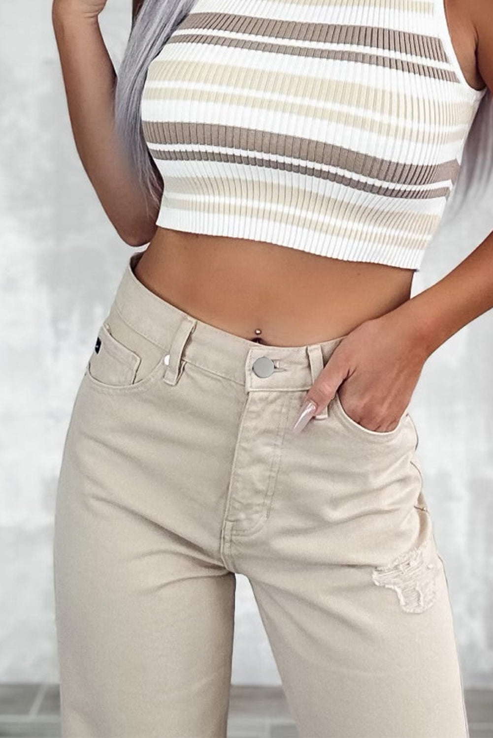 Dusty Terrain Wide Leg Jeans