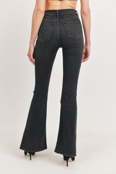 Roxy Slit Flare Jeans