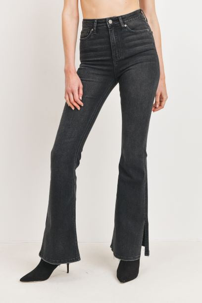 Roxy Slit Flare Jeans