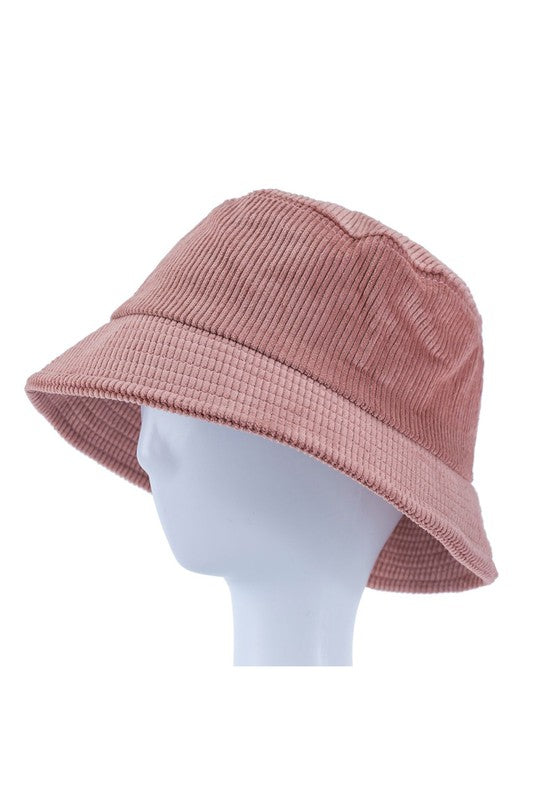 Corduroy Bucket Hat