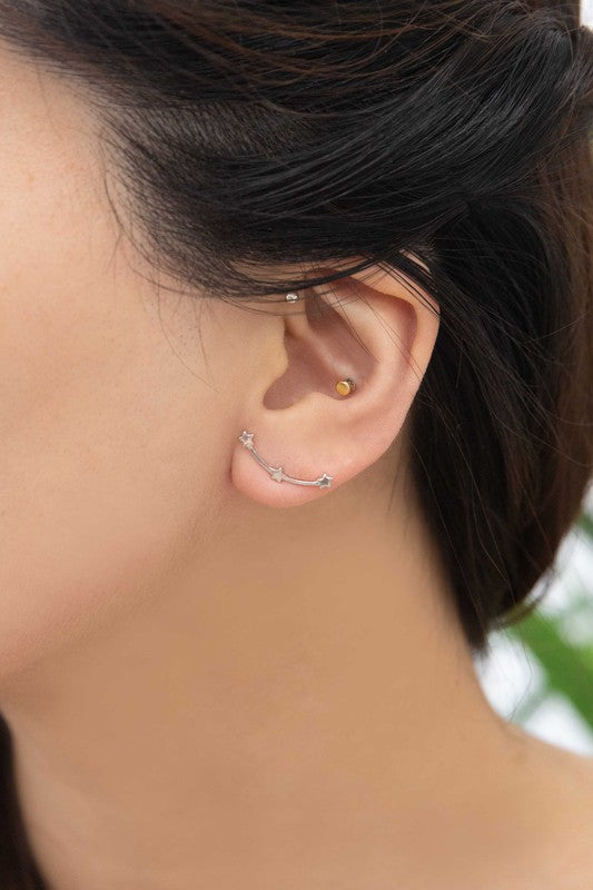 Starry Crawler Earrings