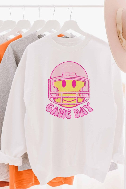 Gameday Happy Face Crewneck