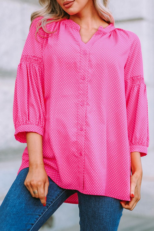 Pink Boho Shirt