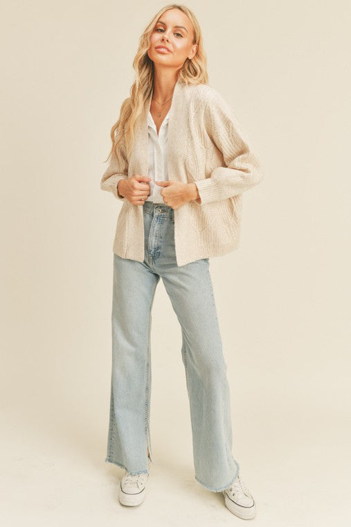 Spring Fling Open Face Cardigan