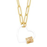 Heart Lock Necklace