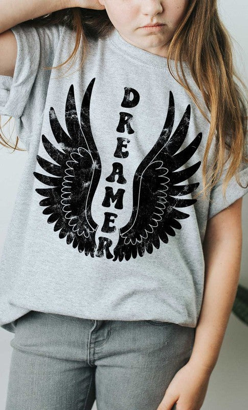 Retro Dreamer Wings Youth Tee