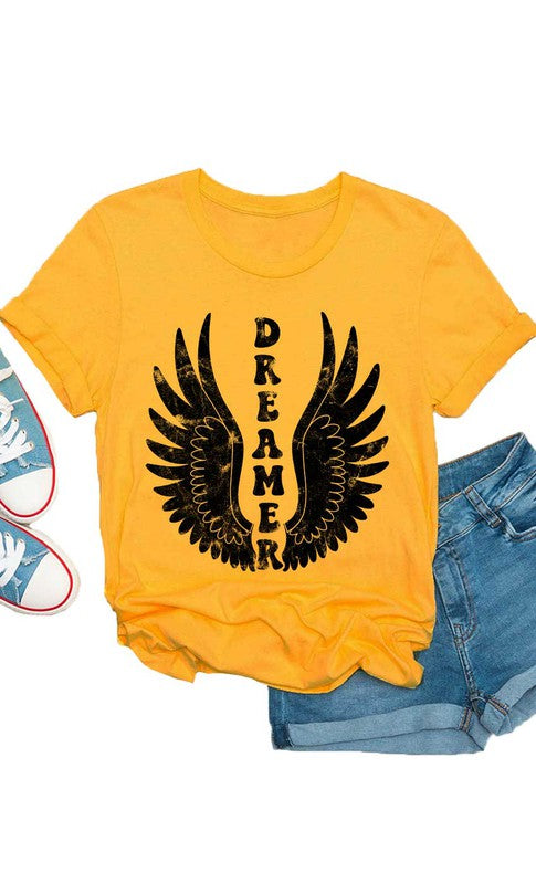 Retro Dreamer Wings Youth Tee