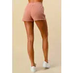 Fleece Shorts in Rose