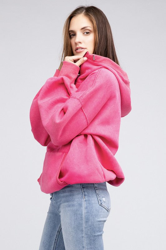 Stitch Hem Hoodie