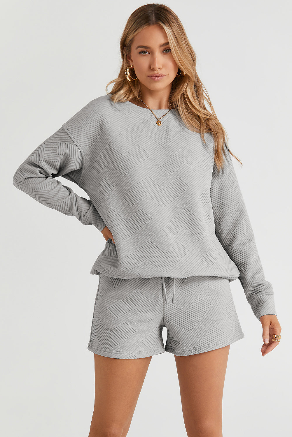 Textured Lounge Set