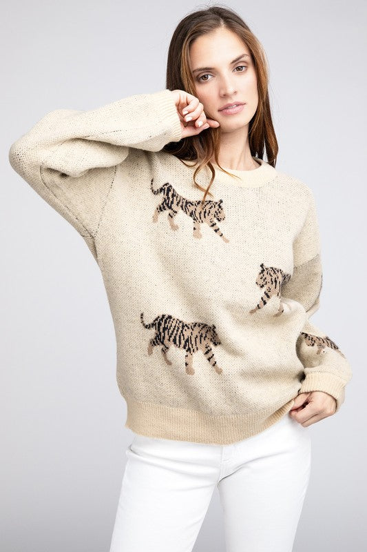 Tiger Glam Sweater