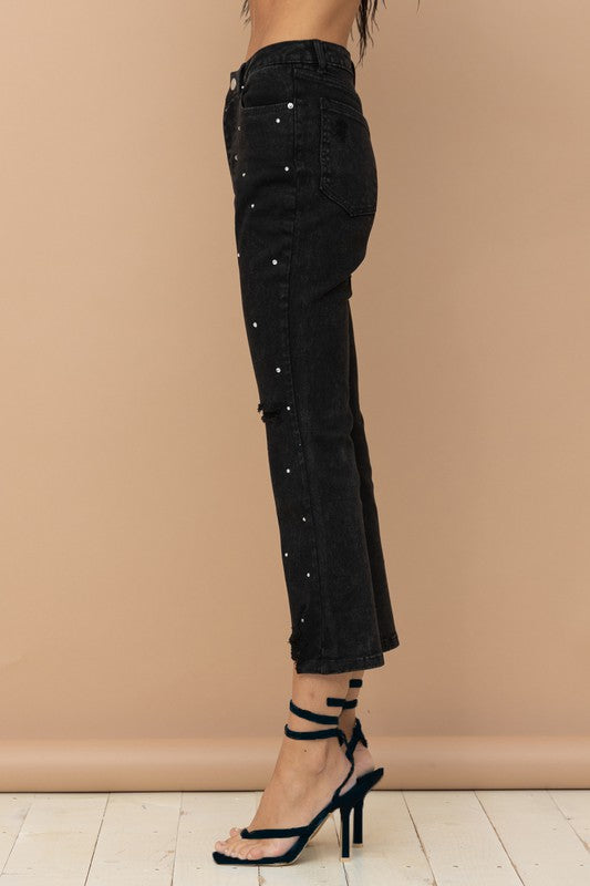 The Studded Rhinestone Jean