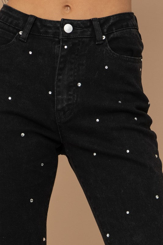 The Studded Rhinestone Jean