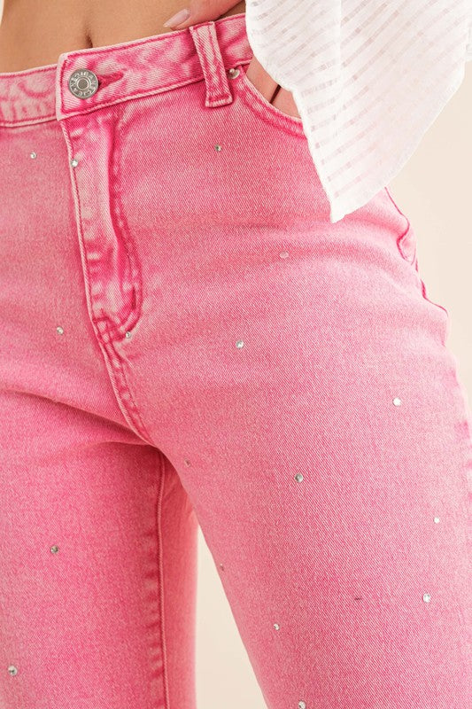 The Studded Rhinestone Jean