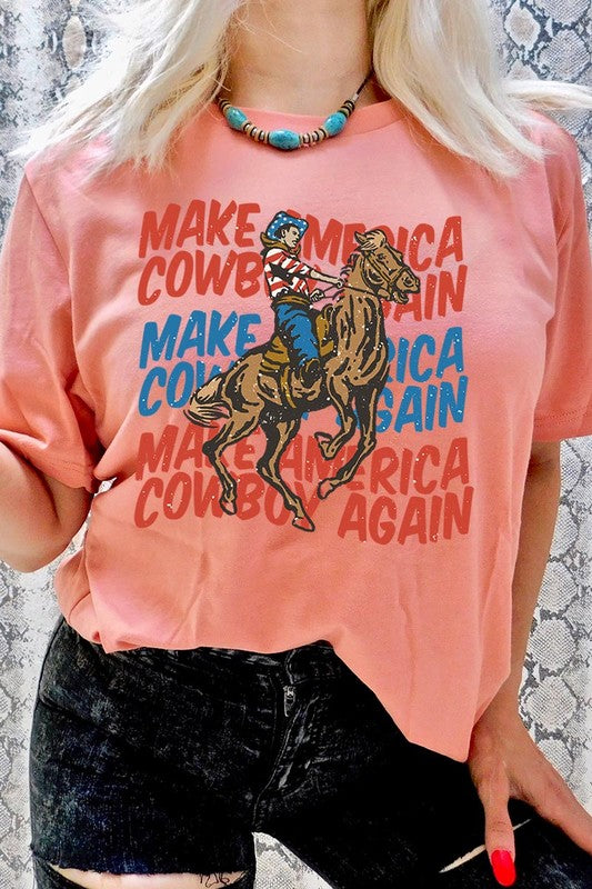 Make America Cowboy Tee