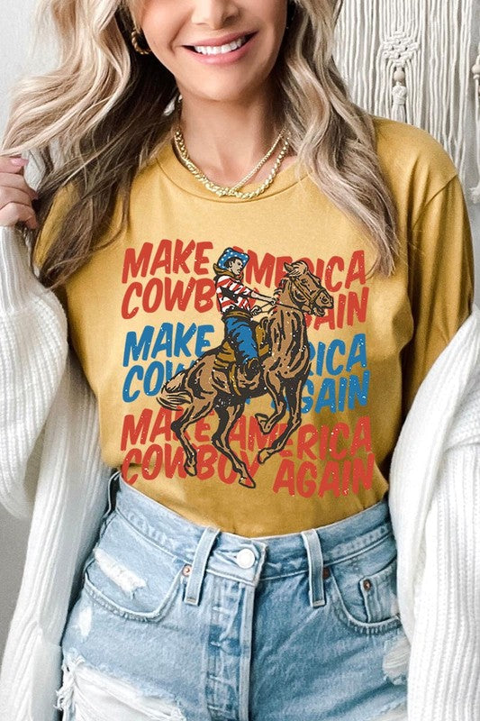 Make America Cowboy Tee
