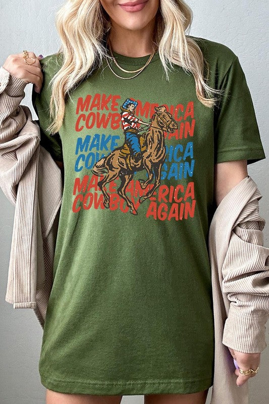 Make America Cowboy Tee