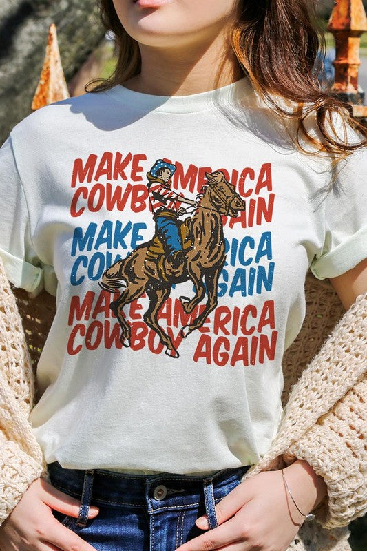 Make America Cowboy Tee