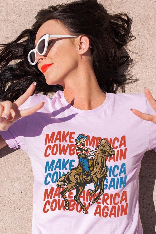 Make America Cowboy Tee