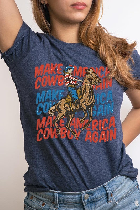 Make America Cowboy Tee