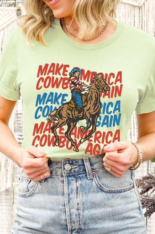 Make America Cowboy Tee