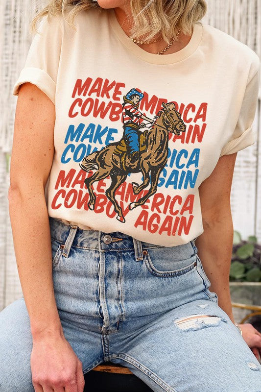 Make America Cowboy Tee