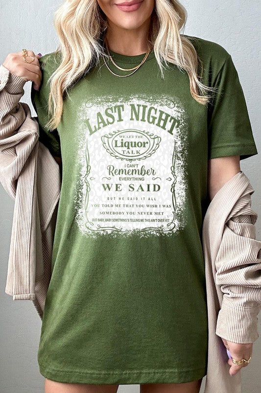 Last Night Graphic Tee