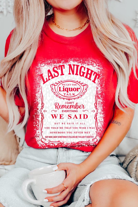 Last Night Graphic Tee