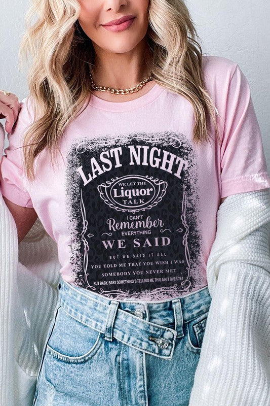 Last Night Graphic Tee