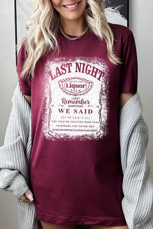 Last Night Graphic Tee