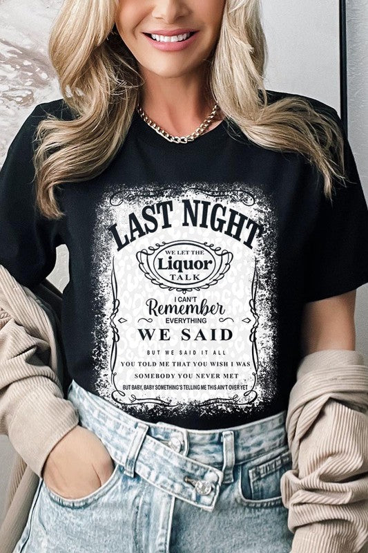 Last Night Graphic Tee