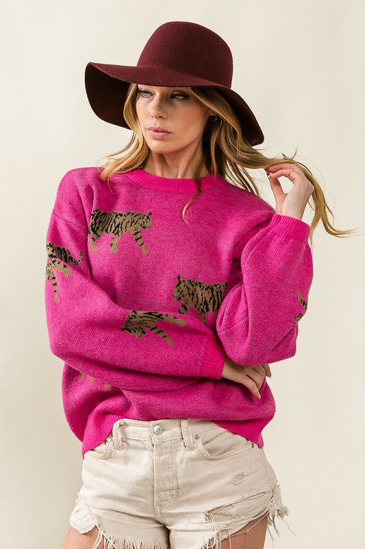 Tiger Glam Sweater