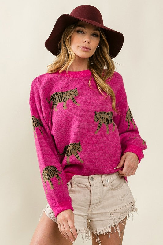 Tiger Glam Sweater