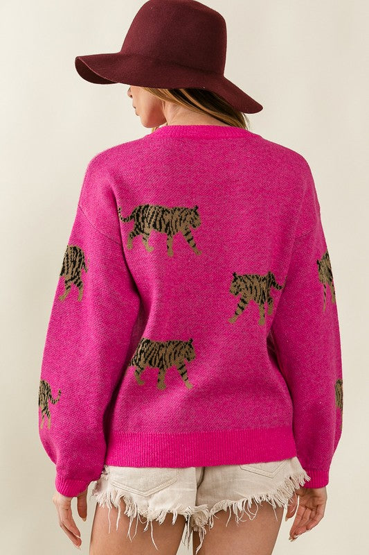 Tiger Glam Sweater