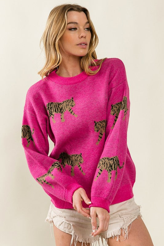 Tiger Glam Sweater