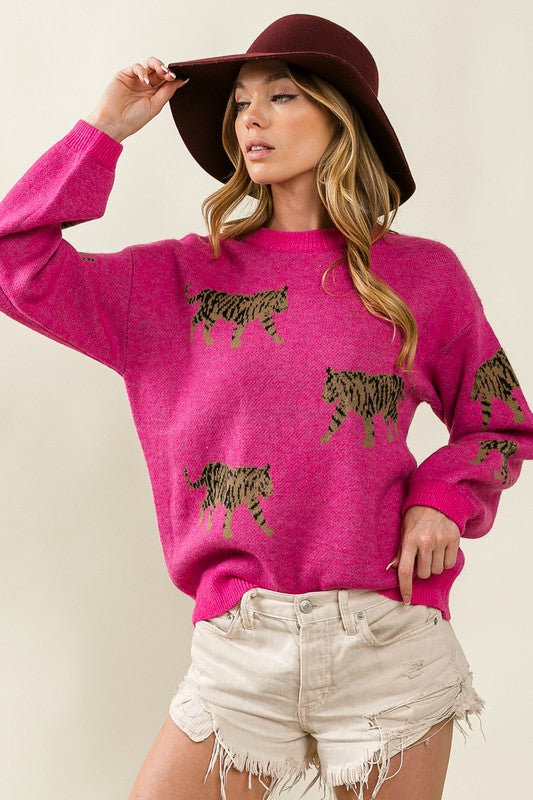 Tiger Glam Sweater