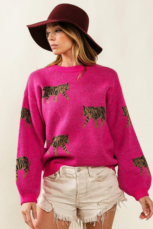 Tiger Glam Sweater