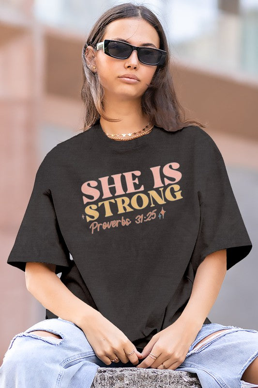 She is Strong Vintage Tee