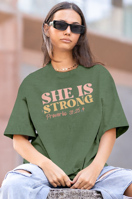 She is Strong Vintage Tee