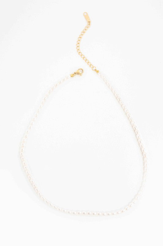 The Stranded Pearl Choker